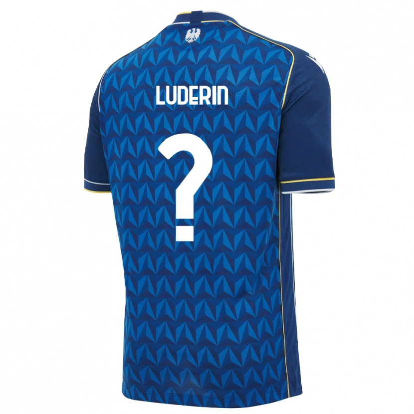 Danxen Damen Davide Luderin #0 Königsblau Weiß Blau Auswärtstrikot Trikot 2026/27 T-Shirt Österreich