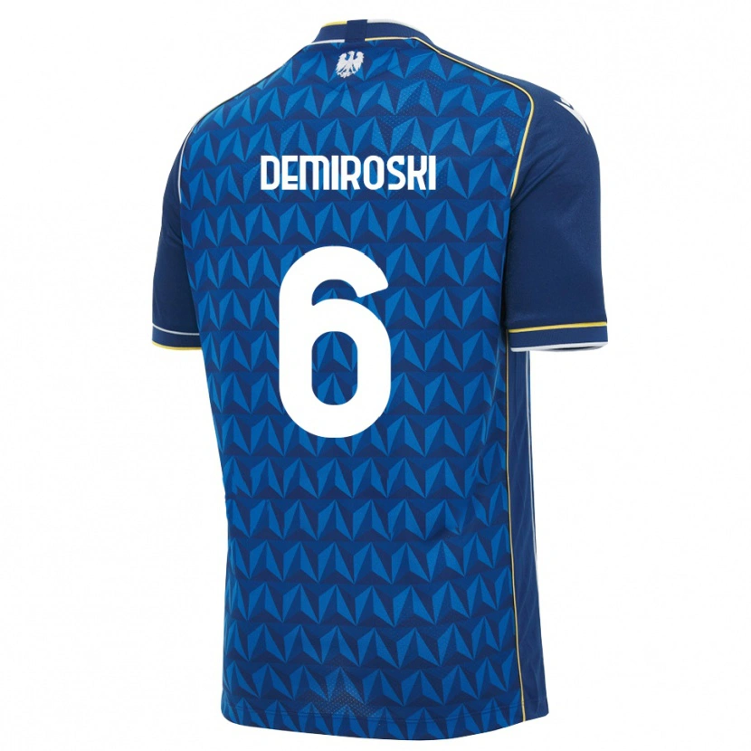 Danxen Damen Shenol Demiroski #6 Königsblau Weiß Blau Auswärtstrikot Trikot 2026/27 T-Shirt Österreich