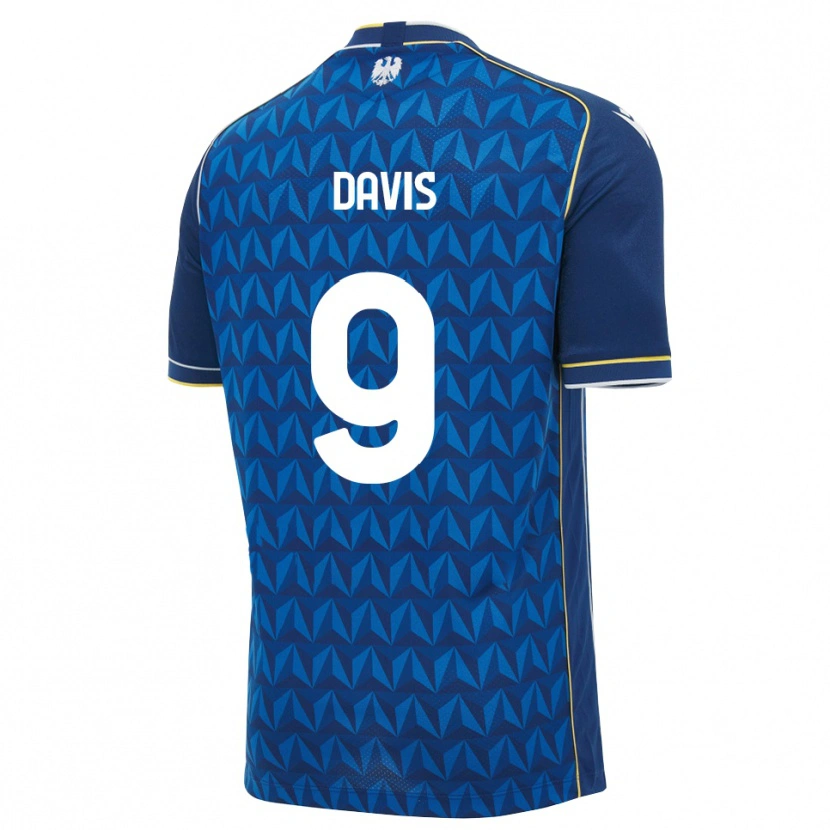 Danxen Damen Keinan Davis #9 Königsblau Weiß Blau Auswärtstrikot Trikot 2026/27 T-Shirt Österreich