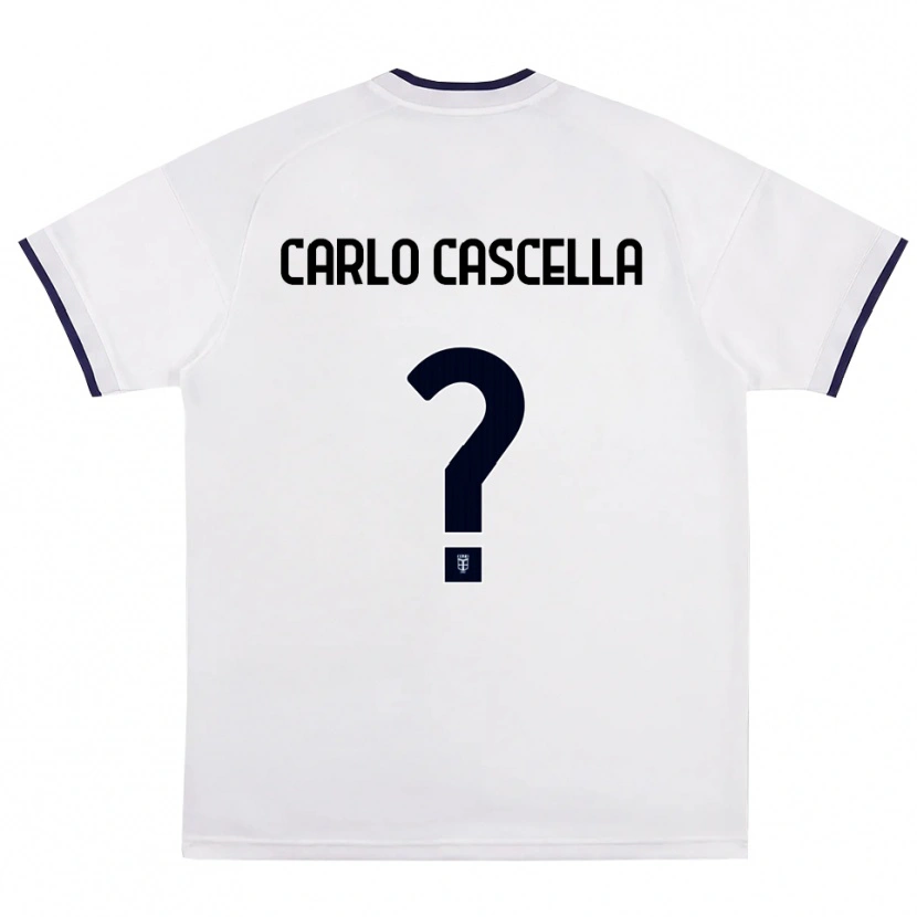 Danxen Damen William Carlo Cascella #0 Weiß Rot Königsblau Auswärtstrikot Trikot 2026/27 T-Shirt Österreich