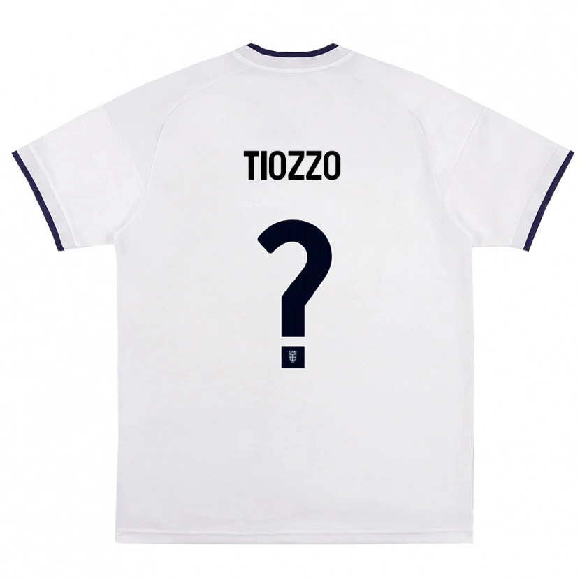 Danxen Damen Leonardo Tiozzo #0 Weiß Rot Königsblau Auswärtstrikot Trikot 2026/27 T-Shirt Österreich