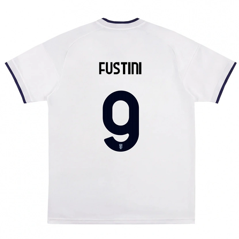 Danxen Damen Kevin Fustini #9 Weiß Rot Königsblau Auswärtstrikot Trikot 2026/27 T-Shirt Österreich