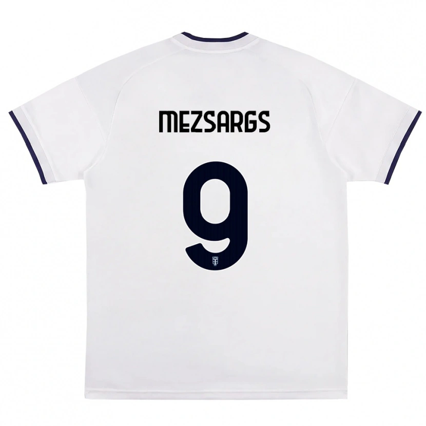 Danxen Damen Kristians Mezsargs #9 Weiß Rot Königsblau Auswärtstrikot Trikot 2026/27 T-Shirt Österreich