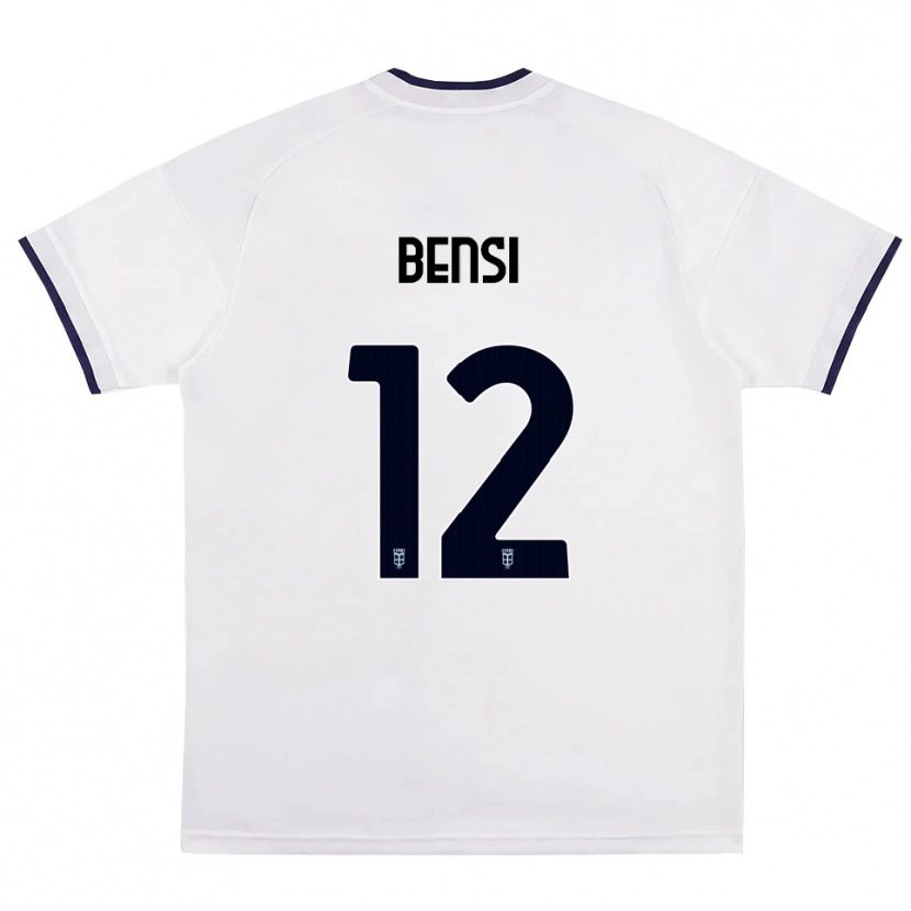 Danxen Damen Nicolò Bensi #12 Weiß Rot Königsblau Auswärtstrikot Trikot 2026/27 T-Shirt Österreich