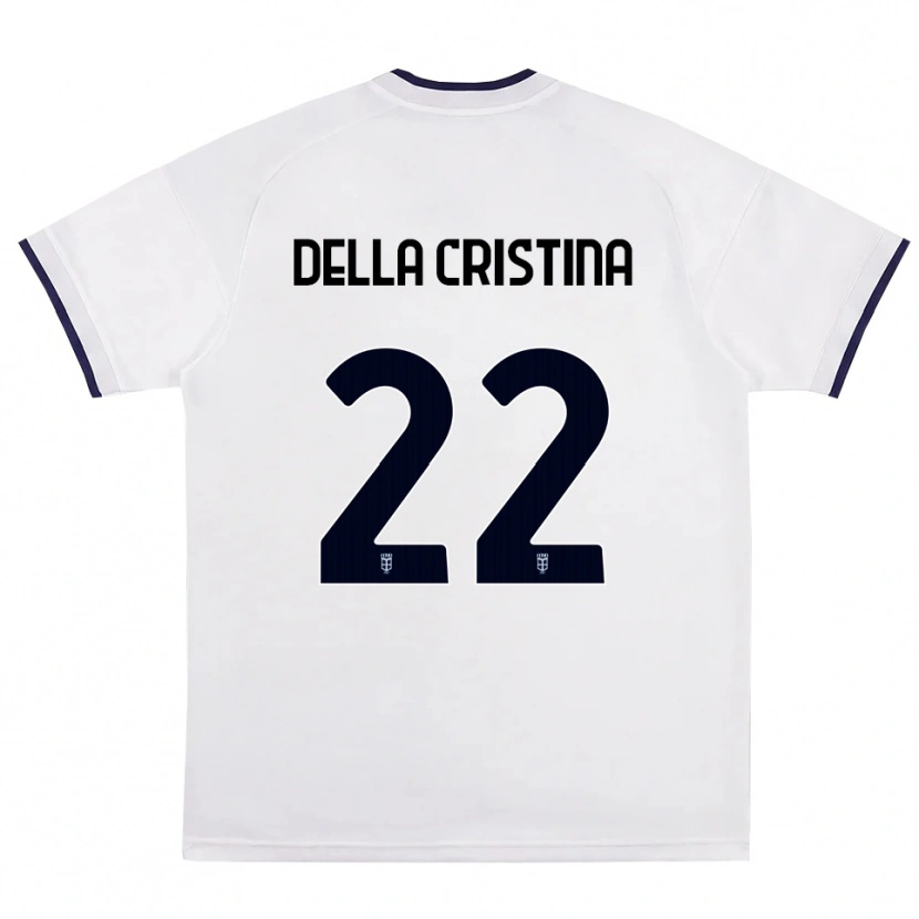 Danxen Damen Stefano Della Cristina #22 Weiß Rot Königsblau Auswärtstrikot Trikot 2026/27 T-Shirt Österreich
