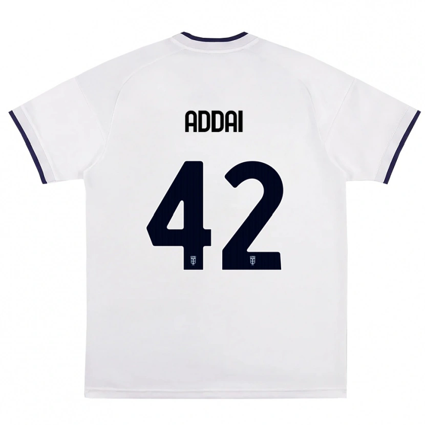 Danxen Damen Jayden Addai #42 Weiß Rot Königsblau Auswärtstrikot Trikot 2026/27 T-Shirt Österreich
