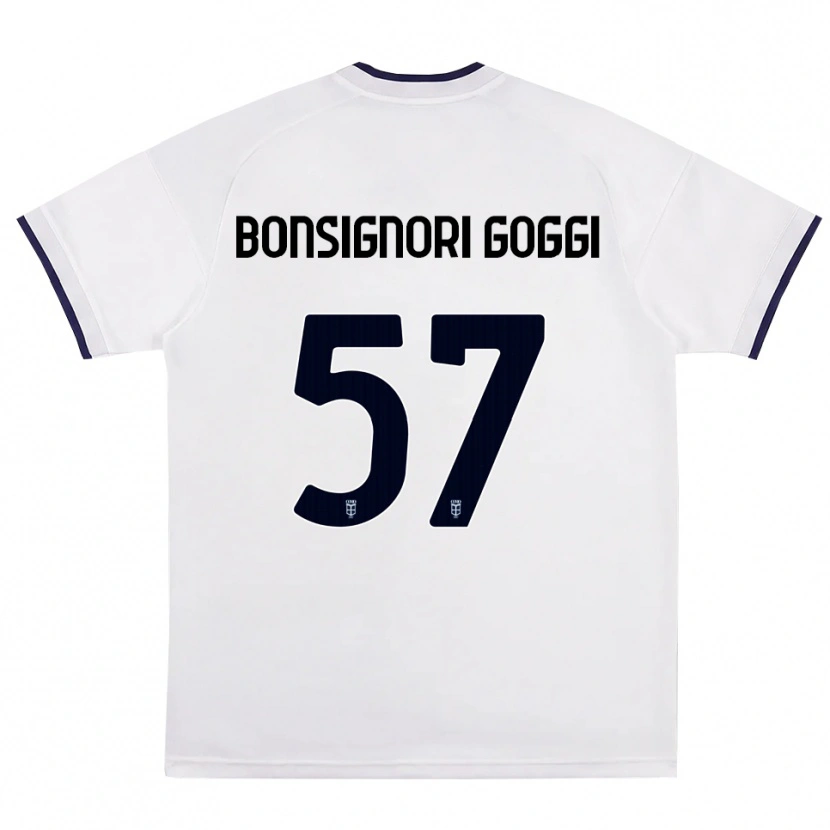 Danxen Damen Lorenzo Bonsignori #57 Weiß Rot Königsblau Auswärtstrikot Trikot 2026/27 T-Shirt Österreich