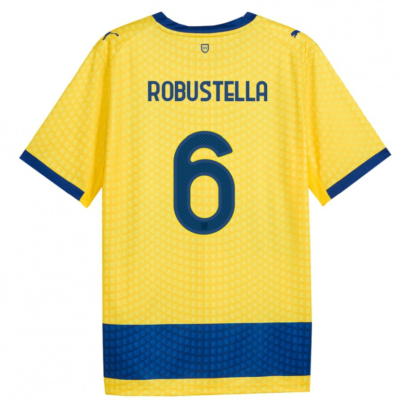 Danxen Damen Daniele Robustella #6 Gelb Blau Schwarz Auswärtstrikot Trikot 2026/27 T-Shirt Österreich