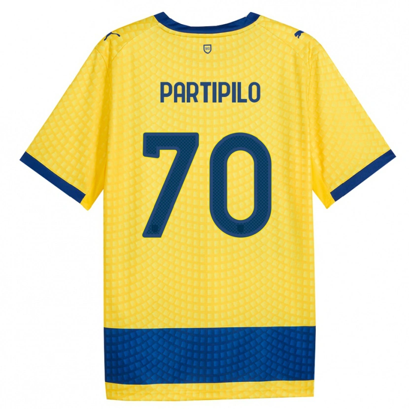 Danxen Damen Anthony Partipilo #70 Gelb Blau Schwarz Auswärtstrikot Trikot 2026/27 T-Shirt Österreich