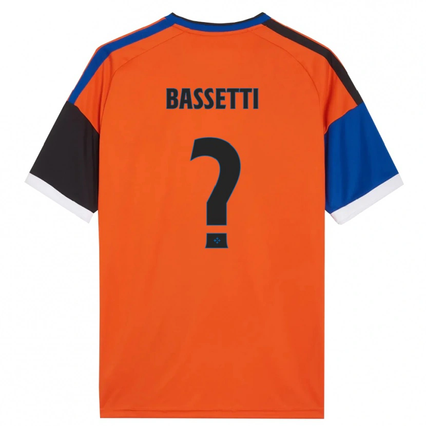 Danxen Damen Giovanni Bassetti #0 Orange Blau Schwarz Weiß Auswärtstrikot Trikot 2026/27 T-Shirt Österreich