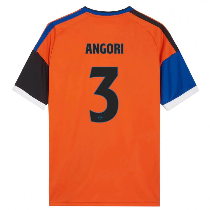 Danxen Damen Samuele Angori #3 Orange Blau Schwarz Weiß Auswärtstrikot Trikot 2026/27 T-Shirt Österreich