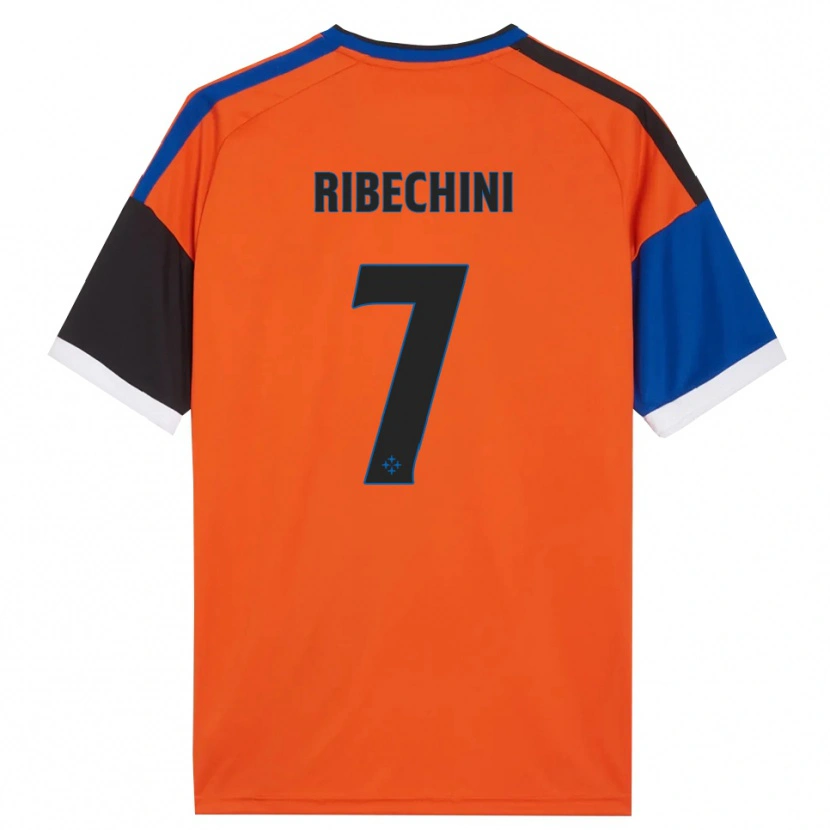 Danxen Damen Michele Ribechini #7 Orange Blau Schwarz Weiß Auswärtstrikot Trikot 2026/27 T-Shirt Österreich