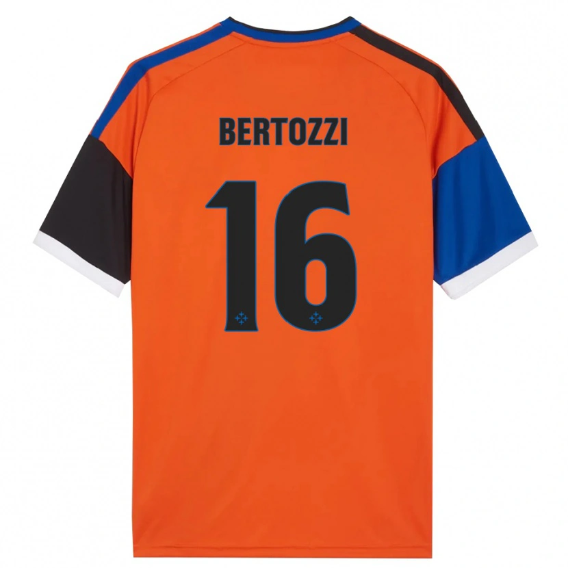 Danxen Damen Andrea Bertozzi #16 Orange Blau Schwarz Weiß Auswärtstrikot Trikot 2026/27 T-Shirt Österreich