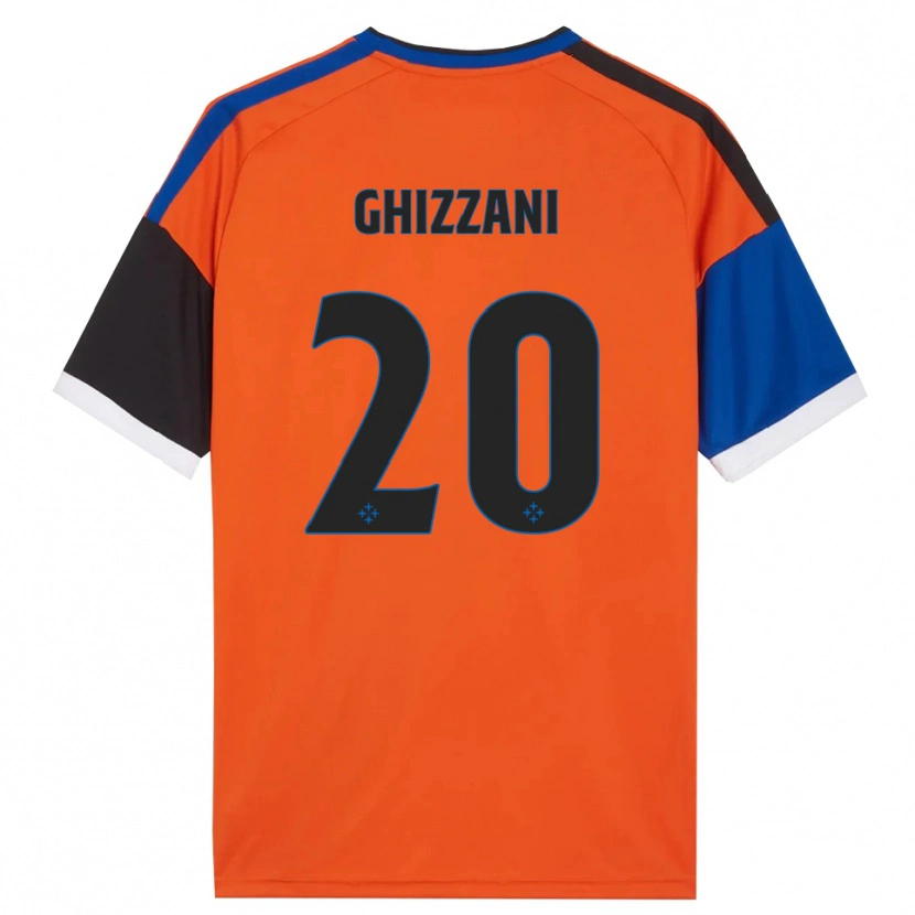 Danxen Damen Lapo Ghizzani #20 Orange Blau Schwarz Weiß Auswärtstrikot Trikot 2026/27 T-Shirt Österreich