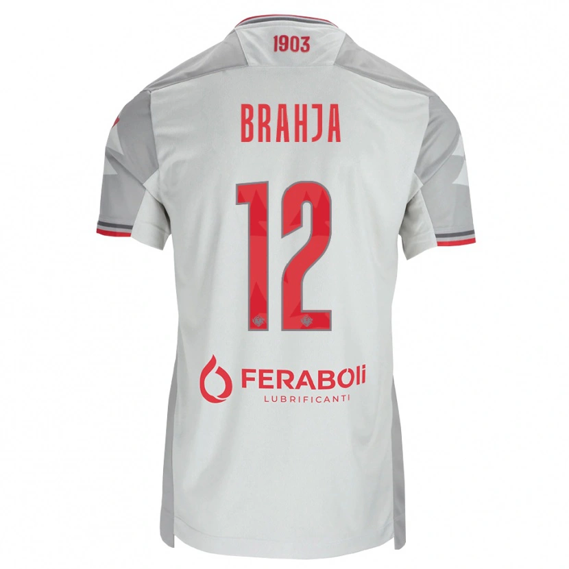 Danxen Damen Thomas Brahja #12 Grau Weiß Rot Auswärtstrikot Trikot 2026/27 T-Shirt Österreich