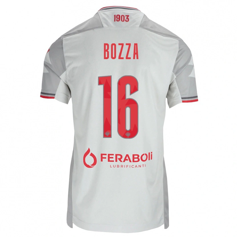 Danxen Damen Mattia Bozza #16 Grau Weiß Rot Auswärtstrikot Trikot 2026/27 T-Shirt Österreich