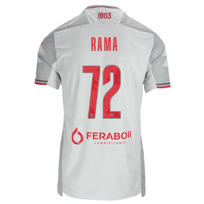 Danxen Damen Alex Rama #72 Grau Weiß Rot Auswärtstrikot Trikot 2026/27 T-Shirt Österreich