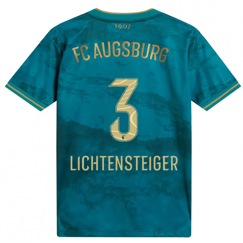 Danxen Damen David Lichtensteiger #3 Grün Braun Auswärtstrikot Trikot 2026/27 T-Shirt Österreich