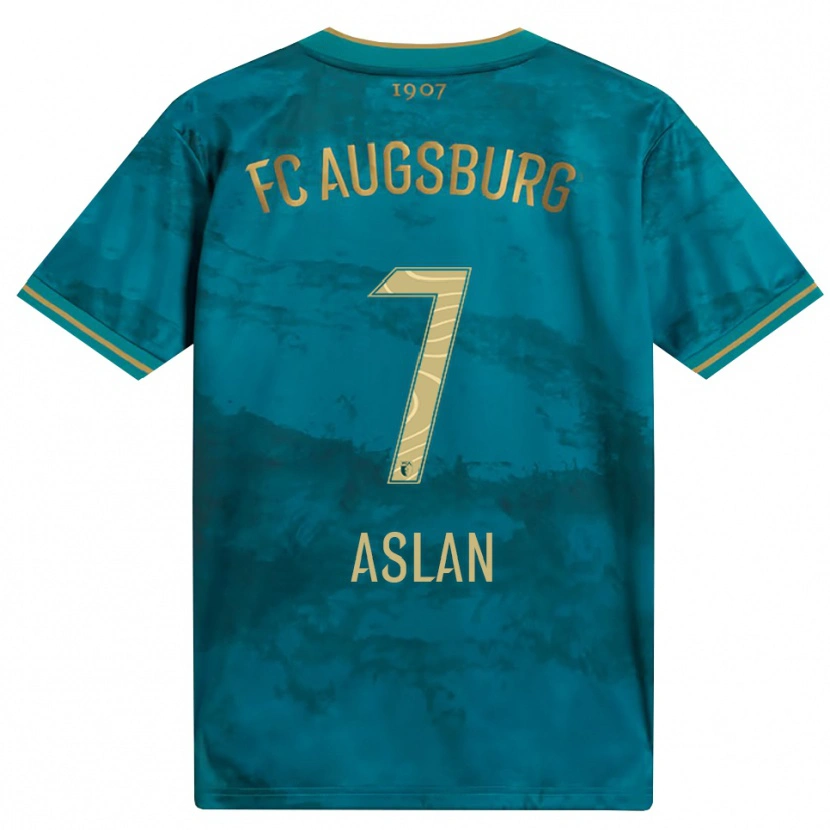 Danxen Damen Berkay Aslan #7 Grün Braun Auswärtstrikot Trikot 2026/27 T-Shirt Österreich