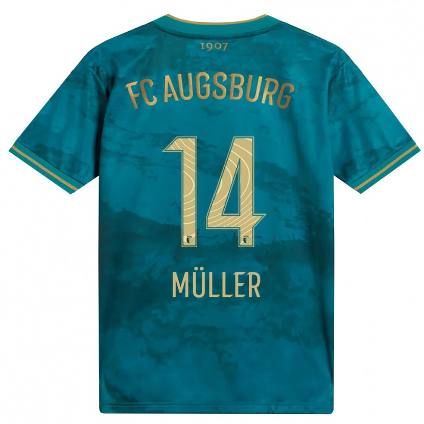Danxen Damen Mato Müller #14 Grün Braun Auswärtstrikot Trikot 2026/27 T-Shirt Österreich