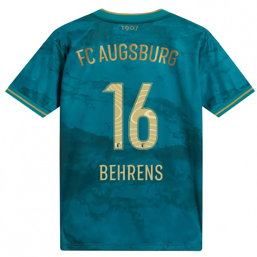 Danxen Damen Hennes Behrens #16 Grün Braun Auswärtstrikot Trikot 2026/27 T-Shirt Österreich