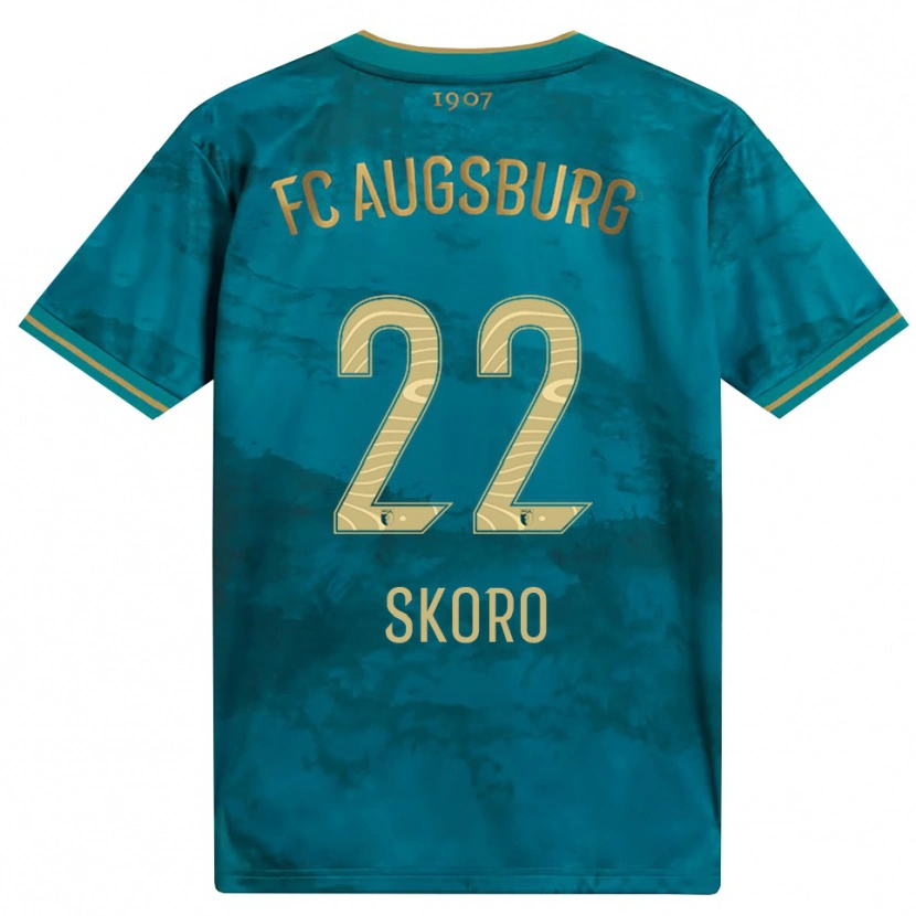 Danxen Damen Luka Skoro #22 Grün Braun Auswärtstrikot Trikot 2026/27 T-Shirt Österreich