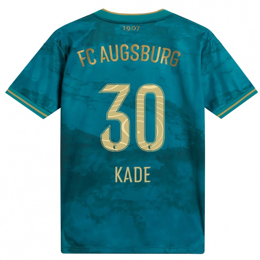 Danxen Damen Anton Kade #30 Grün Braun Auswärtstrikot Trikot 2026/27 T-Shirt Österreich