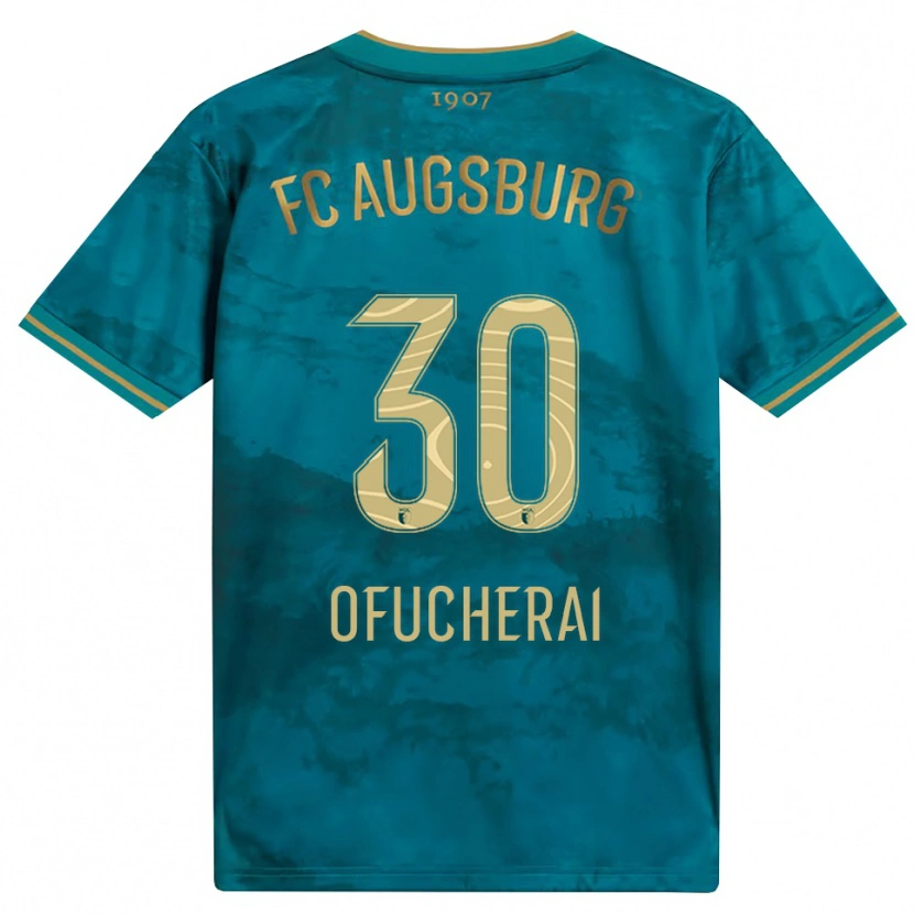 Danxen Damen Isaac Ofucherai #30 Grün Braun Auswärtstrikot Trikot 2026/27 T-Shirt Österreich