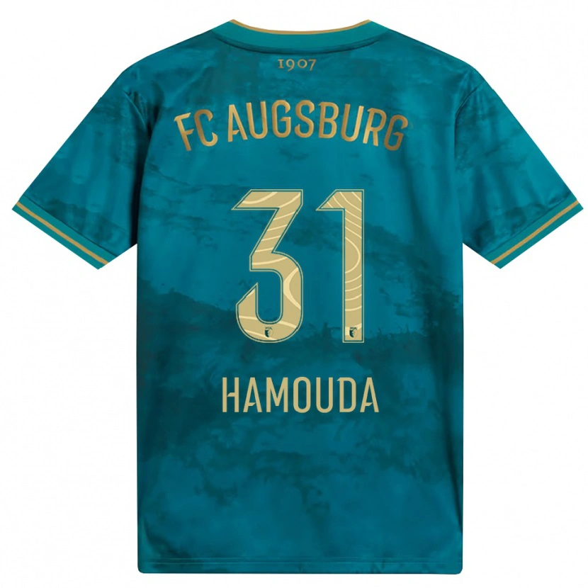 Danxen Damen Hania Hamouda #31 Grün Braun Auswärtstrikot Trikot 2026/27 T-Shirt Österreich