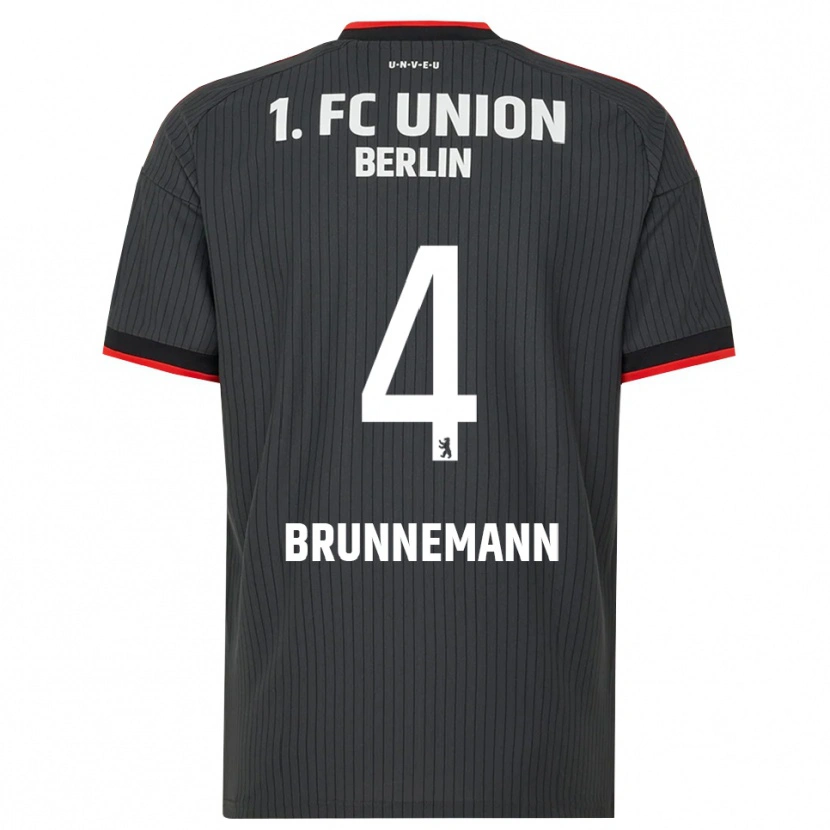Danxen Damen Laurenz Brunnemann #4 Schwarz Weiß Rot Auswärtstrikot Trikot 2026/27 T-Shirt Österreich