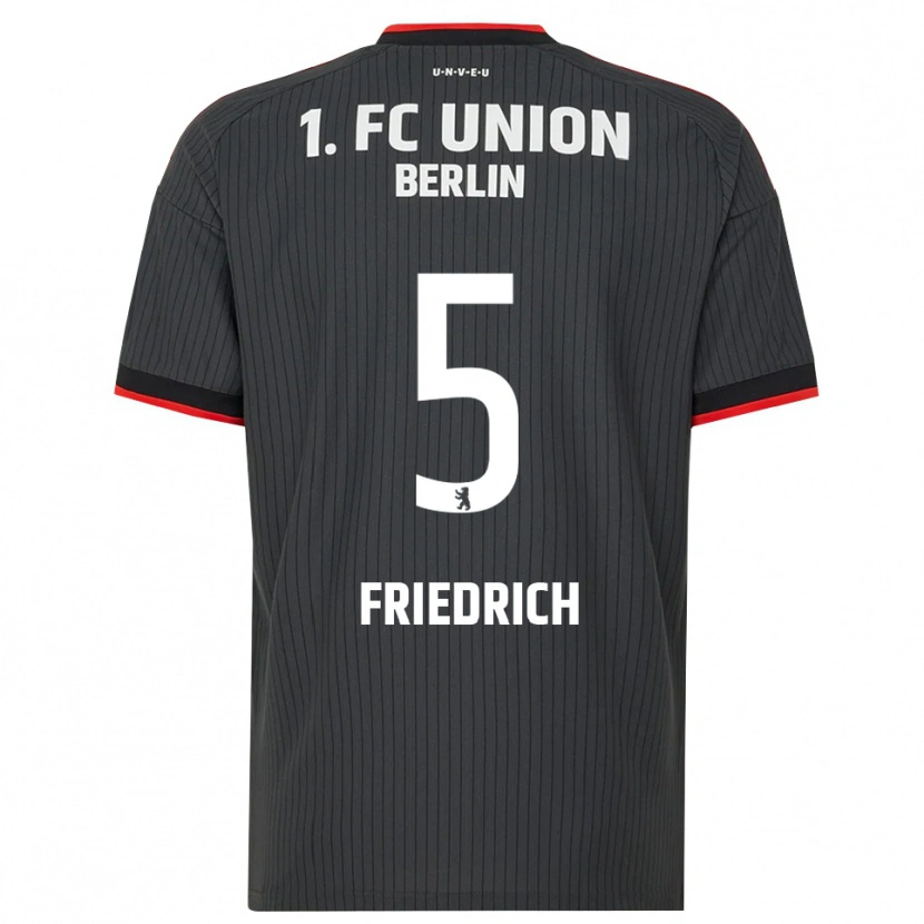 Danxen Damen Marvin Friedrich #5 Schwarz Weiß Rot Auswärtstrikot Trikot 2026/27 T-Shirt Österreich
