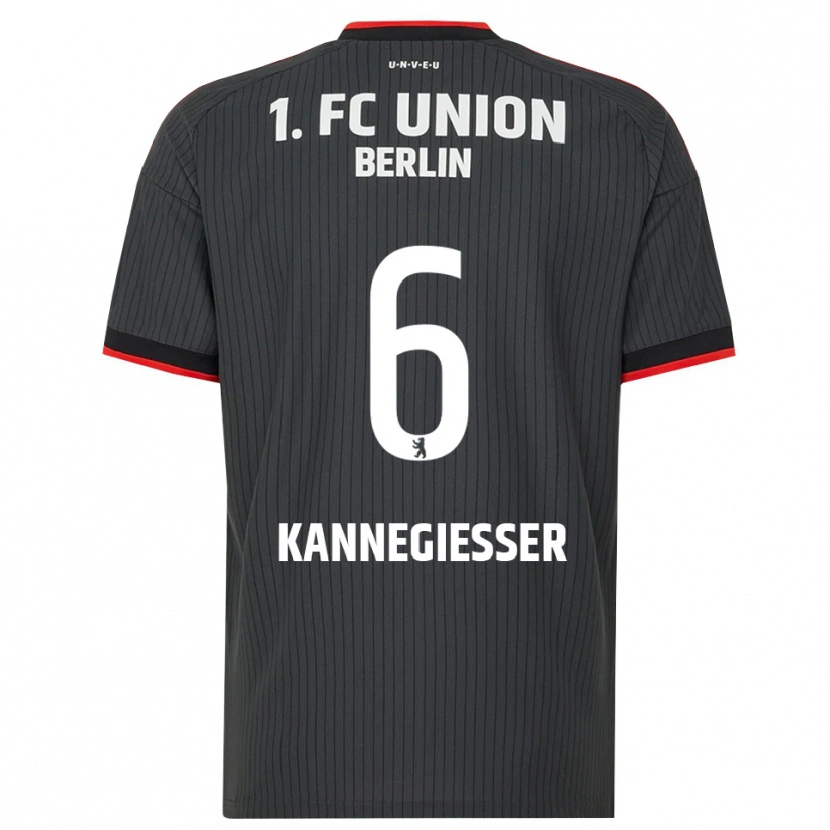Danxen Damen Tom Kannegießer #6 Schwarz Weiß Rot Auswärtstrikot Trikot 2026/27 T-Shirt Österreich