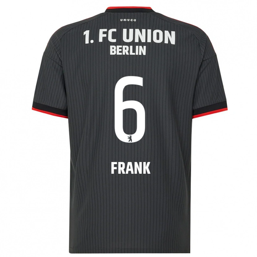 Danxen Damen Celine Frank #6 Schwarz Weiß Rot Auswärtstrikot Trikot 2026/27 T-Shirt Österreich