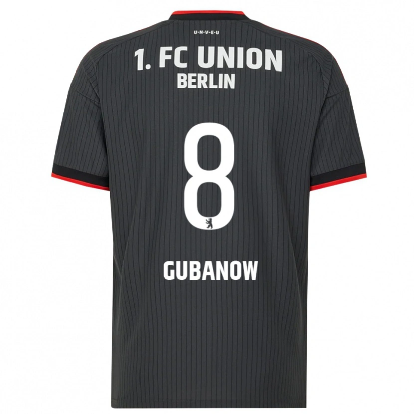 Danxen Damen Oskar Gubanow #8 Schwarz Weiß Rot Auswärtstrikot Trikot 2026/27 T-Shirt Österreich