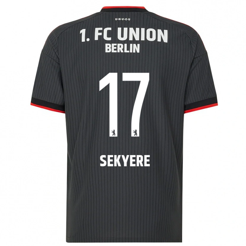 Danxen Damen Anderson Sekyere #17 Schwarz Weiß Rot Auswärtstrikot Trikot 2026/27 T-Shirt Österreich