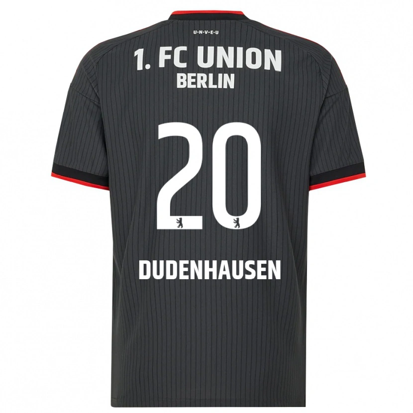 Danxen Damen Nicolas Dudenhausen #20 Schwarz Weiß Rot Auswärtstrikot Trikot 2026/27 T-Shirt Österreich