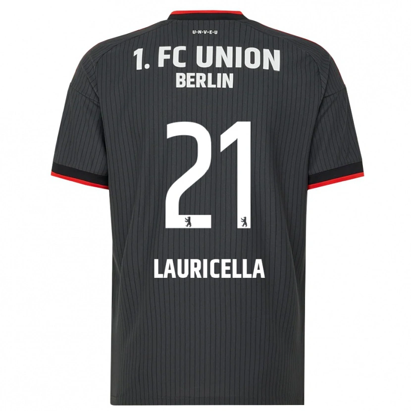 Danxen Damen Guiseppe Lauricella #21 Schwarz Weiß Rot Auswärtstrikot Trikot 2026/27 T-Shirt Österreich