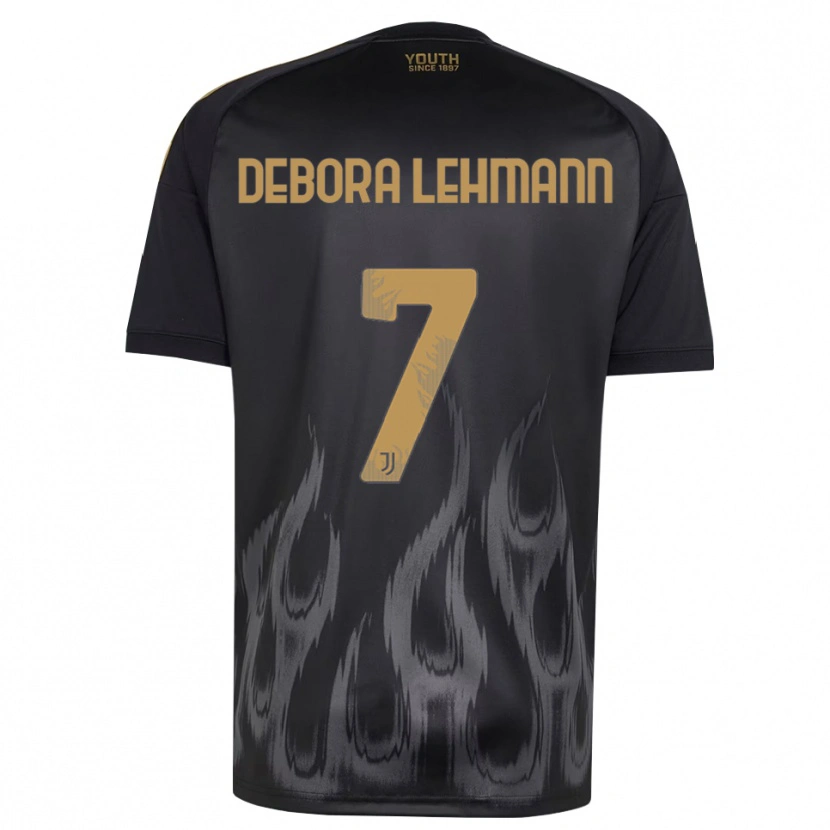 Danxen Damen Alisha Debora Lehmann #7 Schwarz Braun Ausweichtrikot Trikot 2026/27 T-Shirt Österreich