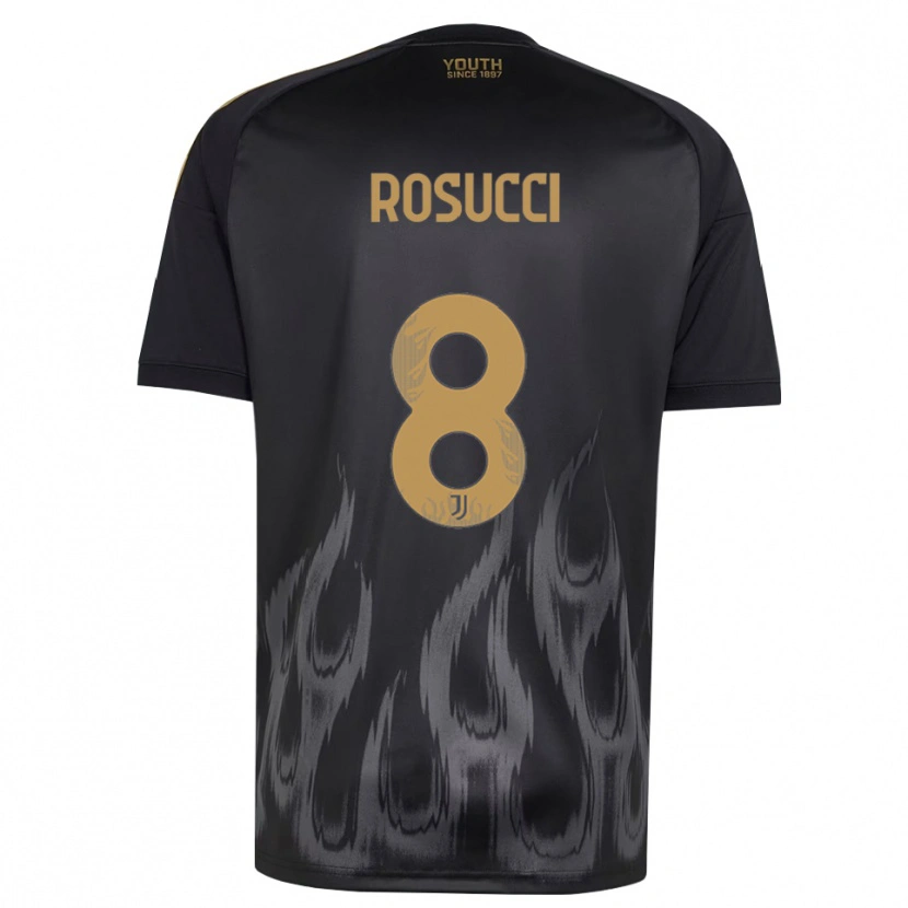 Danxen Damen Martina Rosucci #8 Schwarz Braun Ausweichtrikot Trikot 2026/27 T-Shirt Österreich