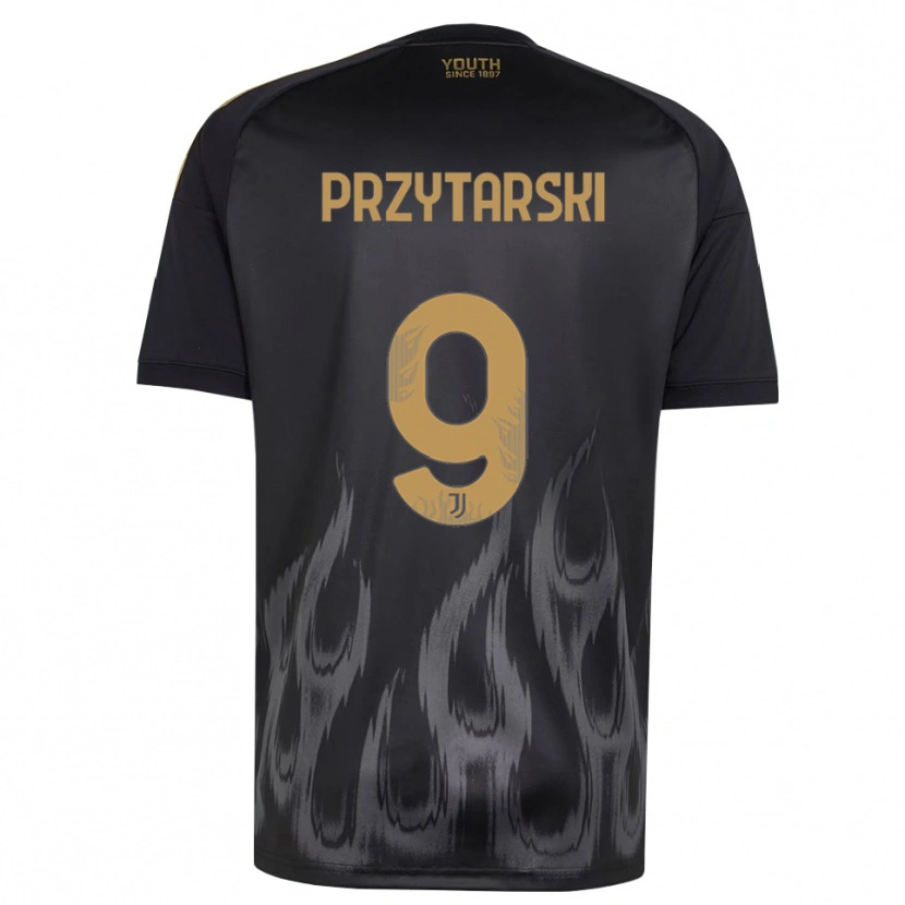 Danxen Damen Aleksander Przytarski #9 Schwarz Braun Ausweichtrikot Trikot 2026/27 T-Shirt Österreich