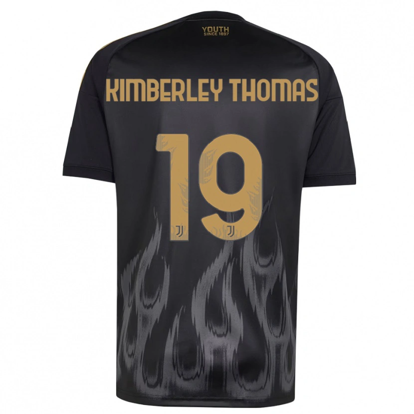 Danxen Damen Lindsey Kimberley Thomas #19 Schwarz Braun Ausweichtrikot Trikot 2026/27 T-Shirt Österreich