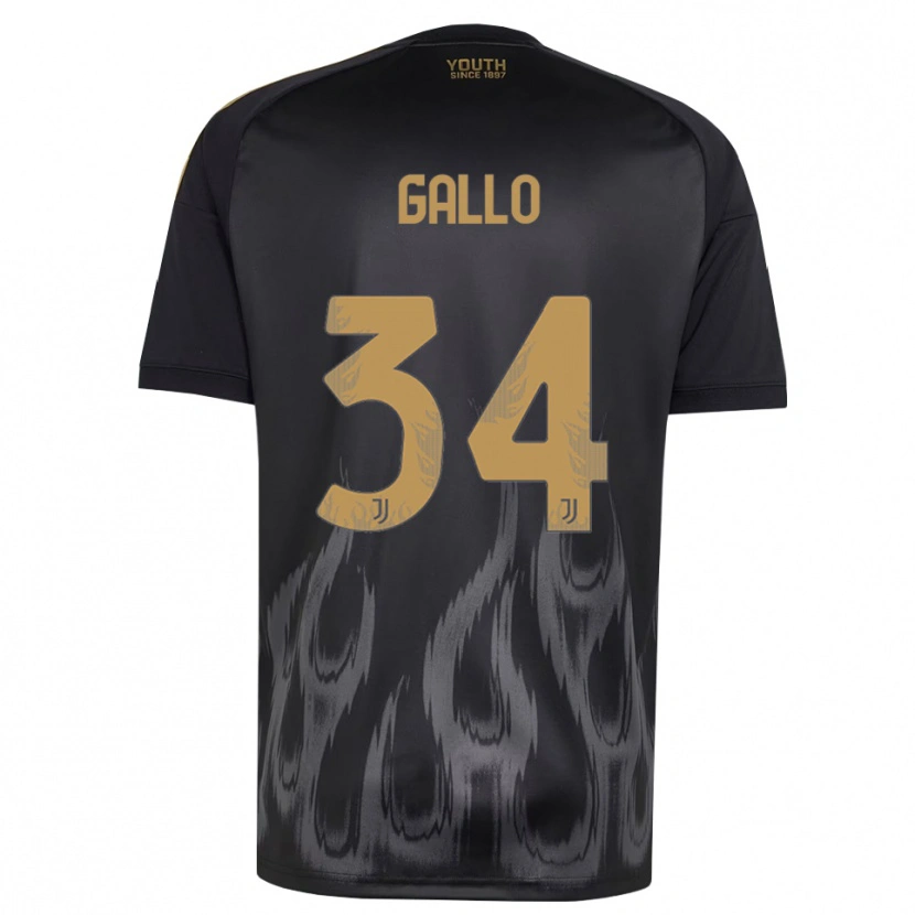Danxen Damen Azzurra Gallo #34 Schwarz Braun Ausweichtrikot Trikot 2026/27 T-Shirt Österreich