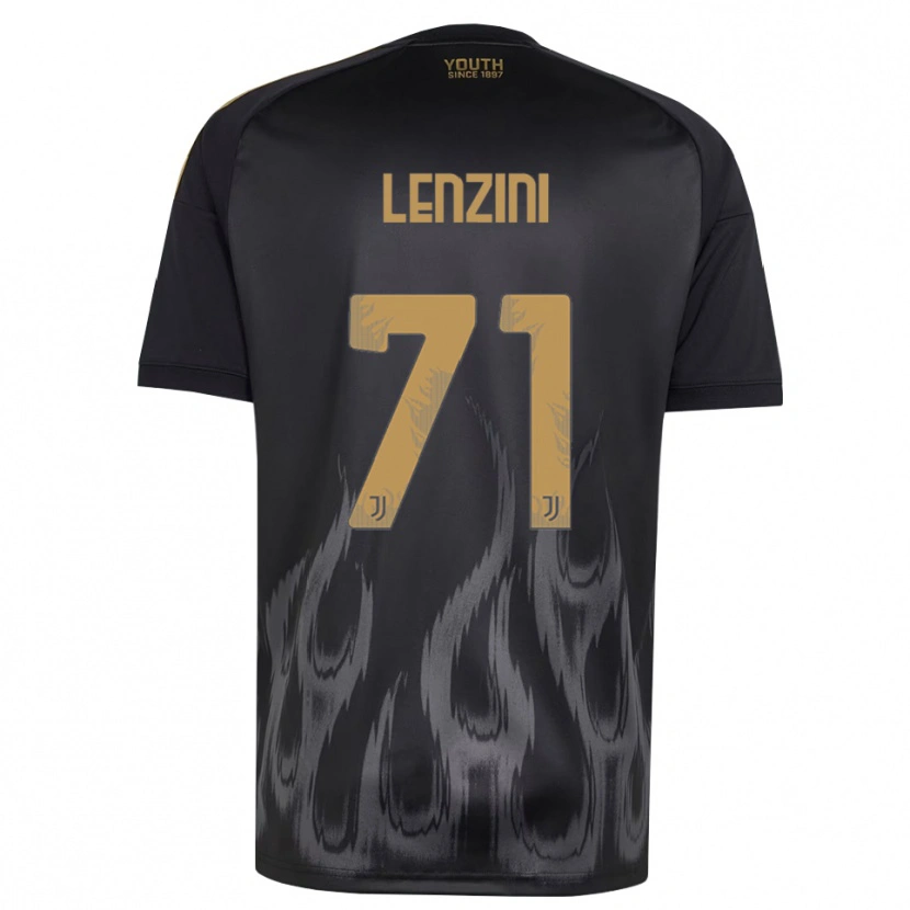 Danxen Damen Martina Lenzini #71 Schwarz Braun Ausweichtrikot Trikot 2026/27 T-Shirt Österreich