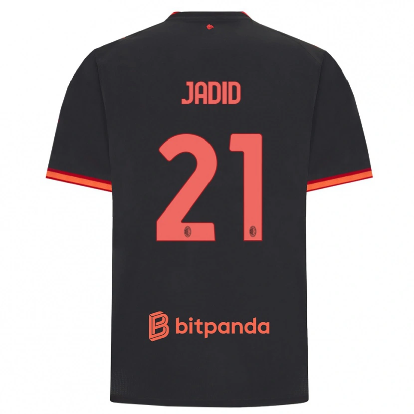 Danxen Damen Akram Jadid #21 Schwarz Rot Ausweichtrikot Trikot 2026/27 T-Shirt Österreich
