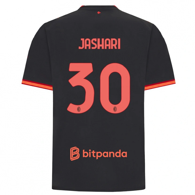 Danxen Damen Ardon Jashari #30 Schwarz Rot Ausweichtrikot Trikot 2026/27 T-Shirt Österreich