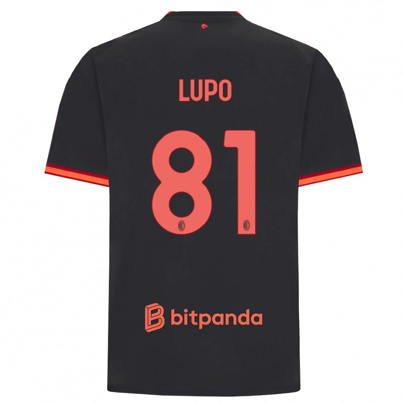 Danxen Damen Simone Lupo #81 Schwarz Rot Ausweichtrikot Trikot 2026/27 T-Shirt Österreich