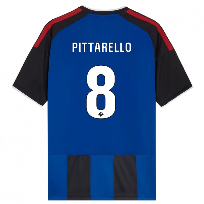 Danxen Damen Filippo Pittarello #8 Schwarz Rot Weiß Blau Heimtrikot Trikot 2026/27 T-Shirt Österreich