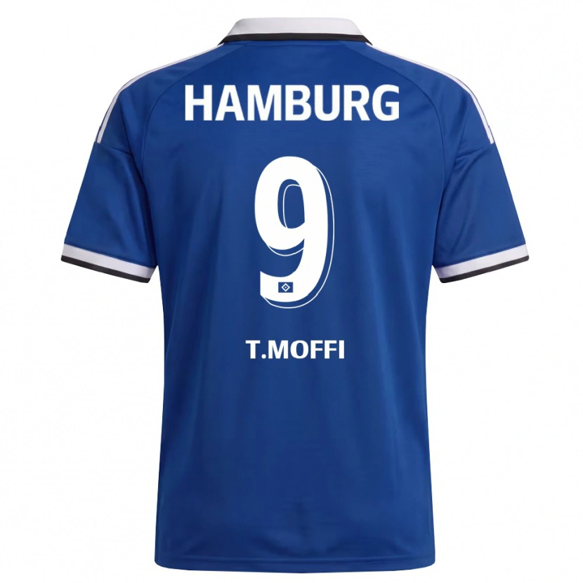 Danxen Kinder Terem Moffi #9 Weiß Blau Auswärtstrikot Trikot 2026/27 T-Shirt Österreich