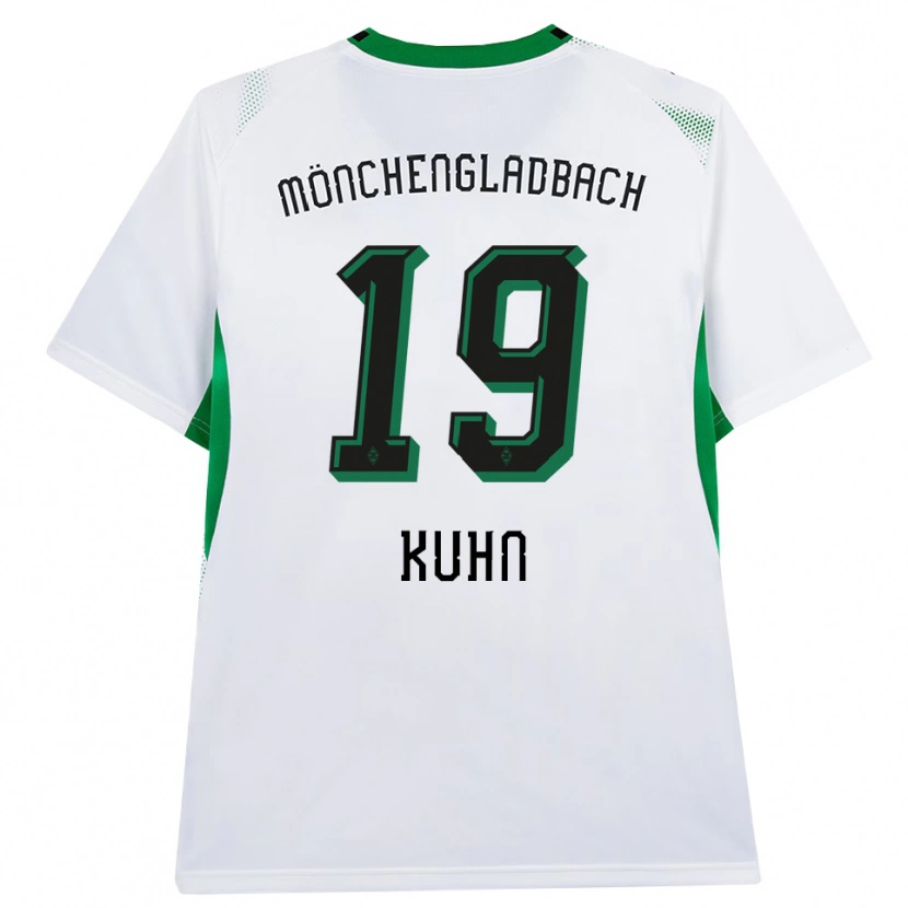 Danxen Kinder Nicolas Kühn #19 Weiß Schwarz Grün Heimtrikot Trikot 2026/27 T-Shirt Österreich