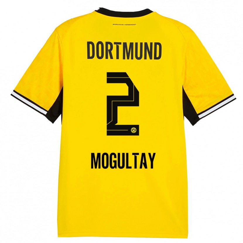 Danxen Kinder Baran Mogultay #2 Gelb Schwarz Weiß Heimtrikot Trikot 2026/27 T-Shirt Österreich